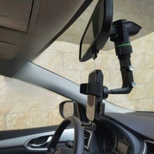 Eco Lounge Dikiz Aynasına Takılabilen Eklemli Telefon Tutucu Aparat