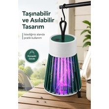 Eco Lounge Elektrikli Sinek Öldürücü Mor Işıklı Taşınabilir Haşere Lambası Tek Tuşlu Cihaz