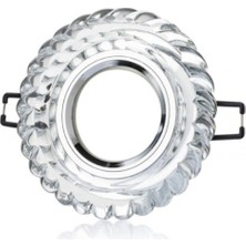 Eco Lounge 1 Adet Cata Ct 6600 Gardenya LED Efektli Dekoratif Cam Spot Kasası GU10 Duy 3200K Gün Işığı