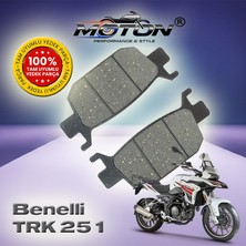 Moton Benelli Trk 251 %100 Uyumlu, Yüksek Kaliteli Arka Disk Fren Balatası