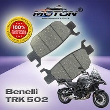 Moton Benelli TRK502 Abs - TRK502X Abs %100 Uyumlu, Yüksek Kaliteli Arka Disk Fren Balatası