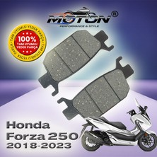 Moton Honda Forza 250 2018-2023 %100 Uyumlu, Yüksek Kaliteli Arka Disk Fren Balatası