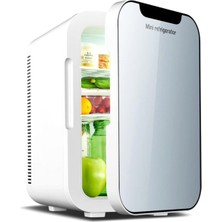 Tdoo 20L Mini Buzdolabı, 24 Kutulu Seyahat Buzdolabı, Cam Panel, AC/DC12V Taşınabilir