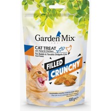 Garden Mix Gardenmix Ton Balıklı ve Tavuklu Içi Dolgulu Kedi Ödülü 100 gr