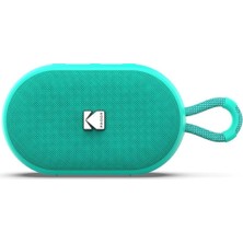 Kodak PWS-2284 Taşınabilir Kablosuz Hoparlör, Ipx7 Su Geçirmez, 6W Rms, Tws Stereo, 10-12 Saat Pil Ömrü