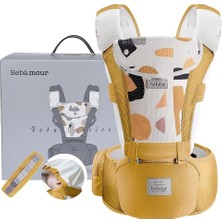 Bebamour 0-36 Ay Bebamour Bebek Taşıyıcı, Yeni Doğanlardan Küçük Çocuklara Kadar 3D Air Mesh, 6'sı 1 Arada
