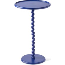 Polspotten Twister Bar Masası, Toz Boyalı Metal, Lacivert