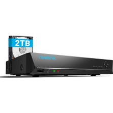 Reolink 4K 8ch Poe Nvr, 7/24 Kayıt, 2tb Hdd, Akıllı Entegrasyon