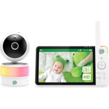 LeapFrog LF920 Bebek Kamerası, Renkli Gece Görüşü, 7", 720P, 360° Dönme, 8x Zoom, Sıcaklık Humidite Sensörü