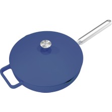 Nutricook Nutri Cook Tek Tava Seramik Kızartma Tavası Çelik Saplı Buharlı Sepet ve Silikon Spatula