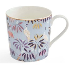 Portmeirion Sara Miller Hindistan Kupası, Gök Mavisi