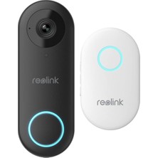 Reolink Video Kapı Zili Poe Kamera, 5mp 180° Görüş, 2 Yönlü Konuşma