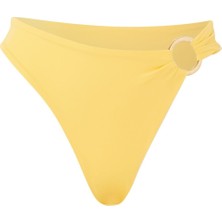 Away That Day Yüksek Bel Çekici Bikini Altı - Sarı
