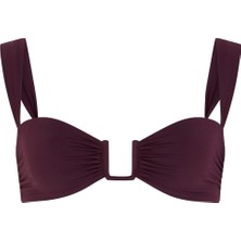 Away That Day Cannes Bağlamalı Bikini Üstü - Mor