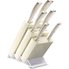 Wüsthof 7 Parça Bıçak Bloğu Seti, Alman Paslanmaz Çelik ve Ergonomik Tasarım