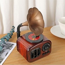 Toptan Bulurum Nostajik Gramofon Müzik Kutusu N24