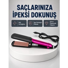 Toptan Bulurum Profesyonel Iyon Teknolojili Saç Düzleştirici – 220°C Hızlı Isınma ve LED Ekranlı Tasarım