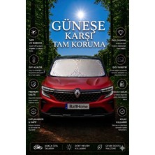 Eco Lounge Premium Büyük Boy Katlanır Oto Ön Cam Güneşliği Isı Yansıtıcı Uv Otomobil Aksesuarı