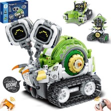 Sillbird Technik Robot, 3'ü 1 Arada Robotik Yapım Seti, Uygulama ve Uzaktan Kumanda ile