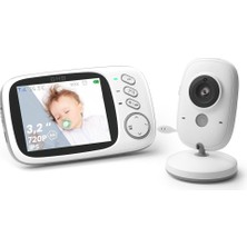 GHB Bebek Kameralı Monitör, 3.2" Lcd, Gece Görüşü, Vox Modu, Iki Yönlü Konuşma, Ninni
