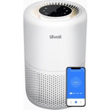 Levoit Core 200S Yatak Odası Hava Temizleyici, Hepa Filtre, Alexa Uyumlu, Sessiz ve Etkili (35 M²)