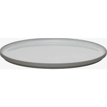 Hasami Porcelain Tabak Kapak 220 mm Gri Koleksiyon Japon Seramik