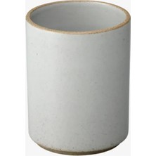 Hasami Porcelain Japon Tasarımı 8,5 cm Gri Parlak Tumbler & Saklama Kabı Şık ve Modüler