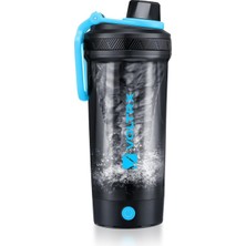 Voltrx Galyum Elektrikli Shaker Şişe, 24 Oz, Usb-C Şarjlı, Bpa Içermez, Tritan Gövde