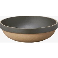 Hasami Porcelain Japon Tasarımı 18,5 cm Siyah Yuvarlak Modular Kase Şık ve Dayanıklı