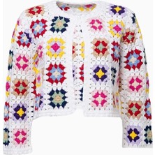 Alice and Olivia Granny Square Örgü Hırka