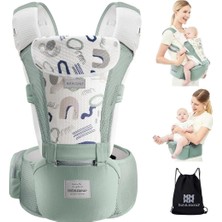 Bebamour 6'sı 1 Arada Ergonomik Bebek Taşıyıcı, Air Mesh, 0-36 Ay