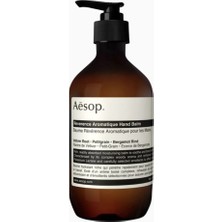 Aesop. Reverence Aromatique Hand Balm 500ML, Besleyici ve Yumuşatıcı El Balsamı