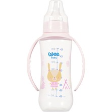 Wee Baby Klasik Kulplu Pp Biberon 270 ml - Pembe