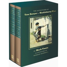 Abbeville Press Tom Sawyer & Huckleberry Finn Norman Rockwell Collector’s Edition Set
