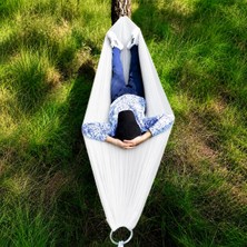 Toptancı Amca Premium Outdoor Kamp Hamağı – %100 Pamuk Gabardin Dokuma | 200 kg Taşıma Kapasiteli | 135X260 cm | 6 Metre Bağlama Ipi Hediyeli