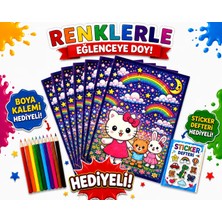 Yurt Kitap Yayın Hi Kitty Boyama Kitabı 16 Sayfa 10 Kitap
