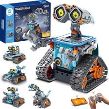 Sillbird 5'i 1 Arada Robot Yapım Seti Programlanabilir, Uzaktan Kumandalı ve Eğitici Stem Oyuncağı