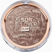 Catrice Sun Lover Glow Bronzlaştırıcı Pudra 010 Parıltılı, Vegan, 8 G