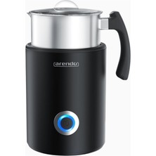 Arendo Indüksiyonlu Süt Köpürtücü 500W, 3 Programlı, Sıcak/soğuk Köpürtme, 250 ml Köpürme