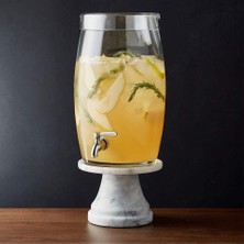 Crate & Barrel Marin Içecek Dağıtıcısı, Fransız Mutfak Standıyla Şıklık ve Işlevsellik