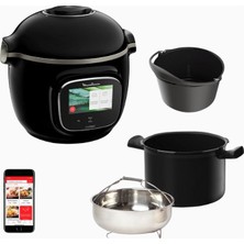 Moulinex Cookeo Touch Wifi 6 L Akıllı Basınçlı Multicooker Siyah
