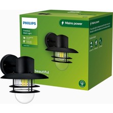 Philips Inyma Yuvarlak Dış Mekan Duvar Lambası