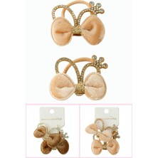 Eco Lounge Tavşan Kulaklı Fiyong Lastikli Toka 2 Adet