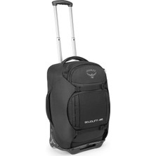 Osprey Sojourn 45L Tekerlekli Seyahat Çantası Flash Black, Konforlu Taşıma, Dayanıklı Tasarım