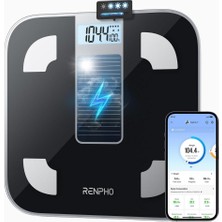 Renpho Elis Solar 1, Güneş Enerjili Akıllı Dijital Vücut Yağı Tartısı 180 kg