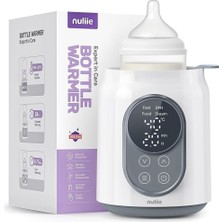 Nuliie 6'sı 1 Arada Elektrikli Biberon Isıtıcı, Akıllı Sıcaklık Kontrolü ve Otomatik Kapanma