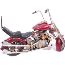Kaufhier Dekoratif Metal Motosik Biblo Dekoratif Hediyelik