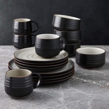 Crate & Barrel 18TH Street 16 Parça Yemek Takımı ve Tahıl Kasesi