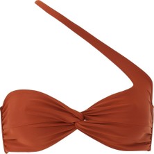 Lea The Label Şık Palm Bikini Üstü - Turuncu
