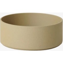 Hasami Porcelain Japon Tasarımı 18,5 cm Doğal Yüksek Kase Modüler ve El Yapımı